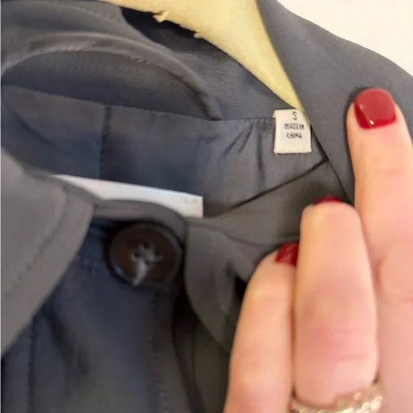 Aritzia Wilfred Little Cropped Jacket Gray | Size S | Minimalist - Picture 6 of 11